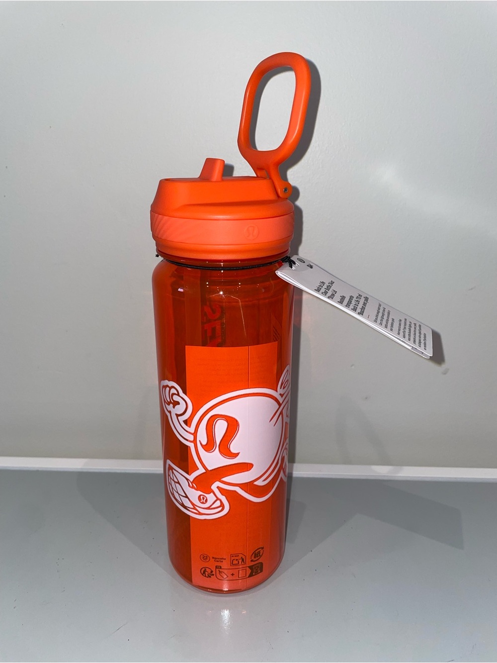 LULULEMON SEAWHEEZE 2026 BACK TO LIFE CLEAR BOTTLE – 24 OUNCE – STRAW LID